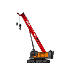 三一55噸履帶吊車-SCC550TB伸縮臂履帶起重機(jī)